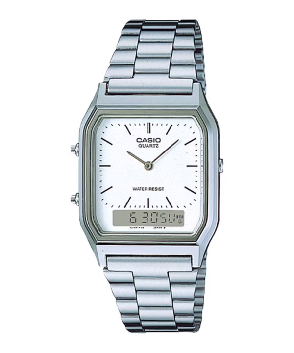 RELÓGIO CASIO VINTAGE – AQ-230A-7AMQYDF-SC